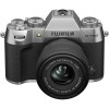 fujifilm_x-t50_mirrorless_camera_with_15-45mm_f3.5-5.6_lens_silver_cena